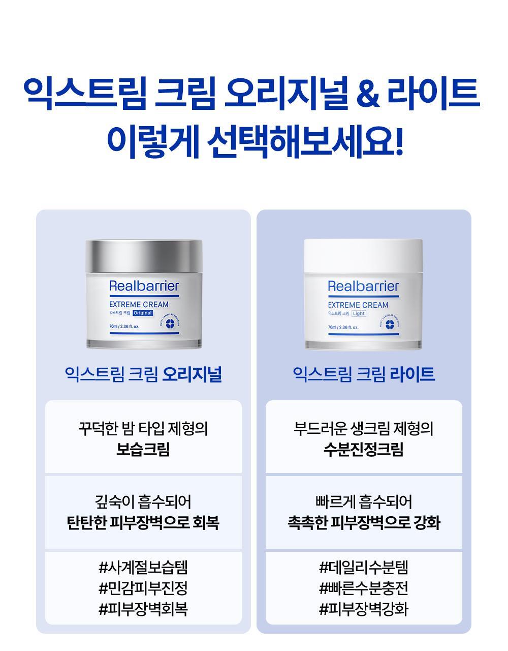 Choose from P Extreme Cream Original & Light!