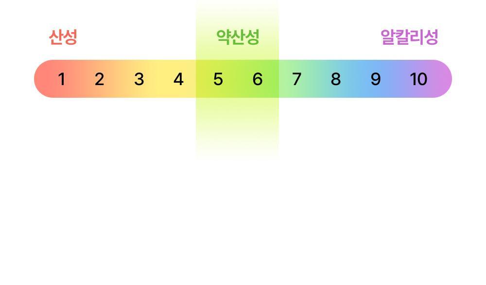 POINT 03. Mild, slightly acidic gel texture